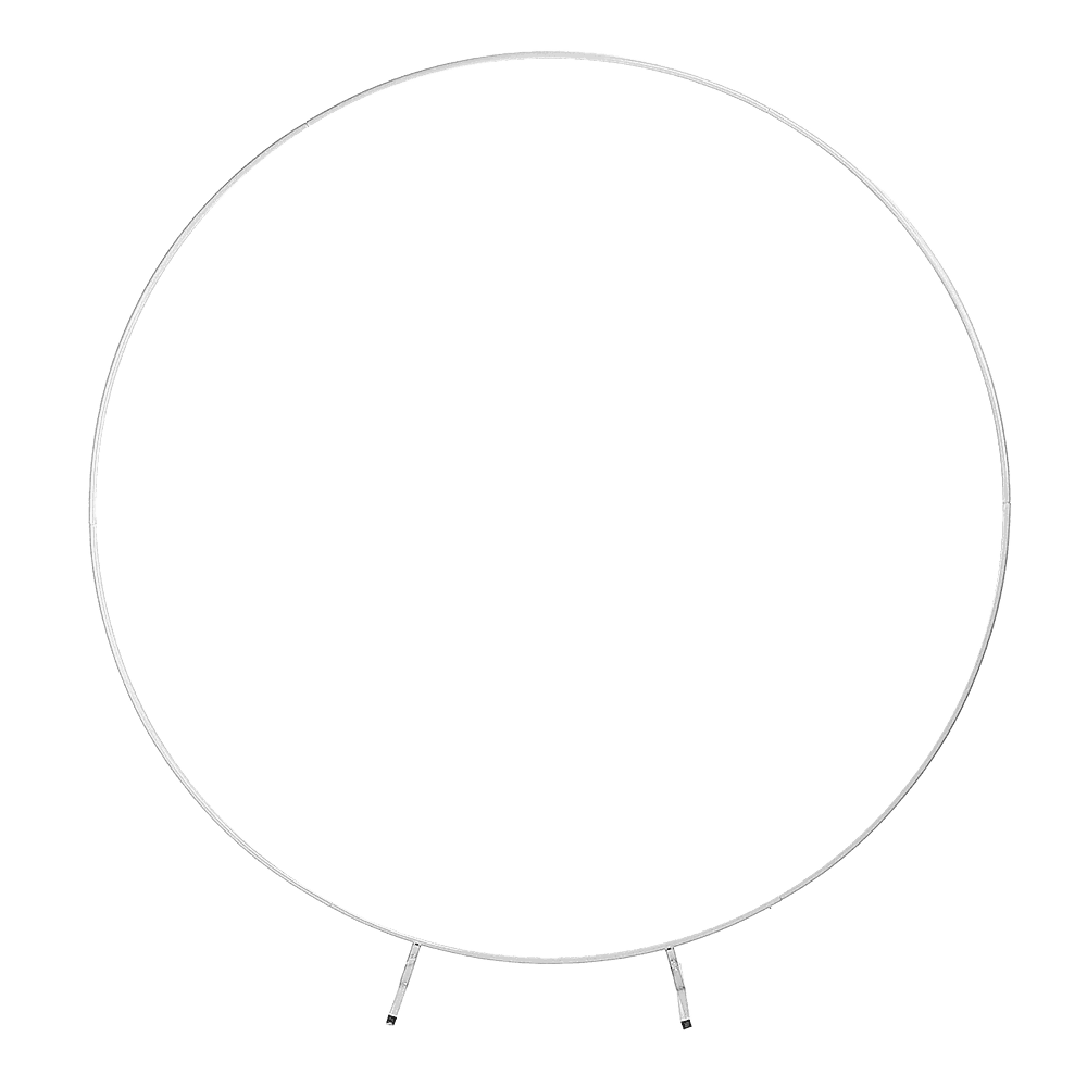 2M Wedding Hoop Round Circle Arch Backdrop Flower Display Stand Frame Background