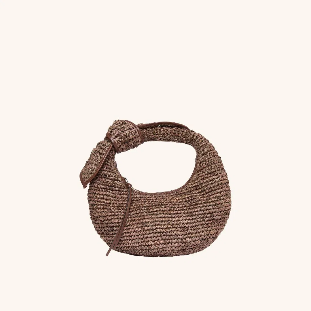 Image of The Josie Knot Bag - Chocolate