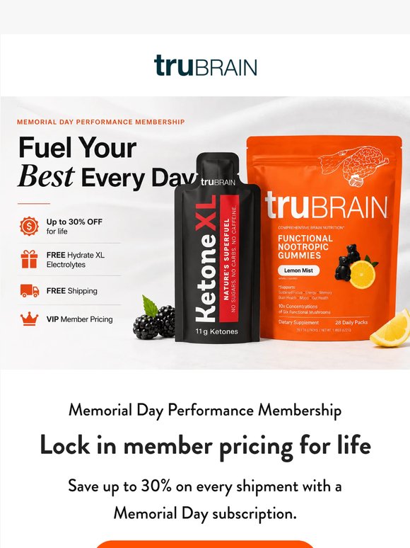 Memorial Day member pricing is now live