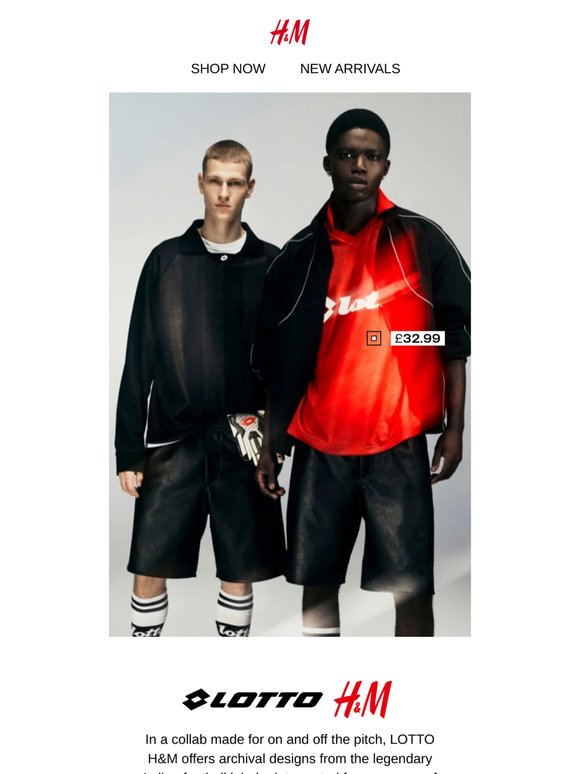 LOTTO H&M is here