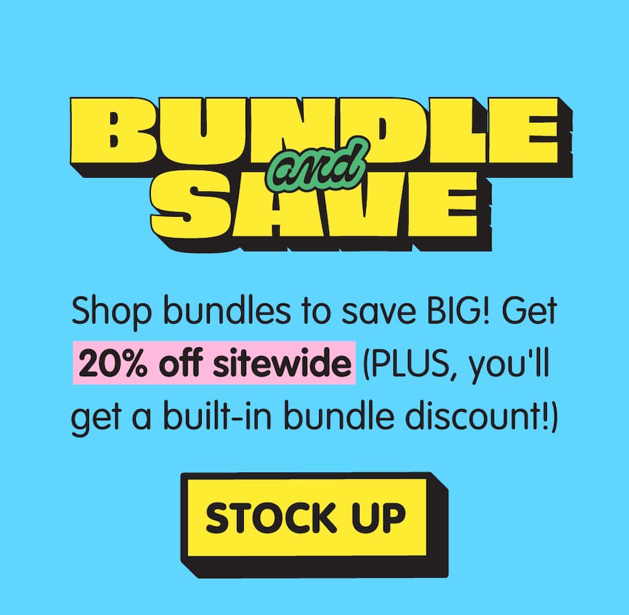 Tubby Todd 20% off sitewide plus extra built-in savings when shopping bundles and sets.