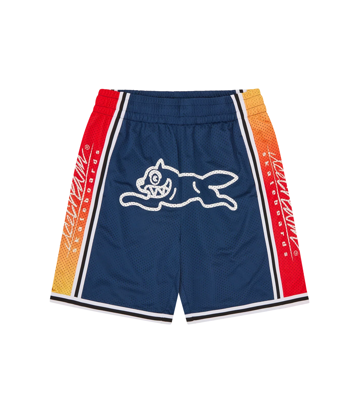Image of RUNNING DOG BASKETBALL SHORTS - NAVY