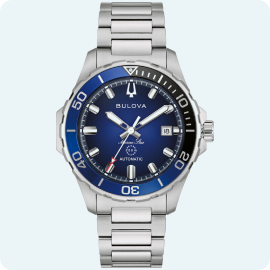 Bulova Marine Star Series B Automatic Blue Dial 98B466