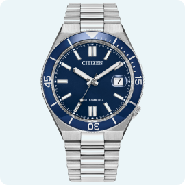 Citizen TSUYOSA Shore Automatic Blue Dial NJ0230-59L