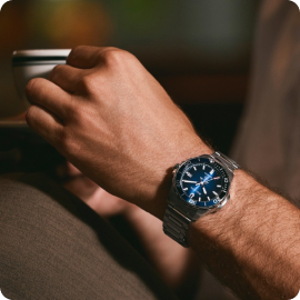 Bulova Marine Star Series B Automatic Blue Dial 98B466