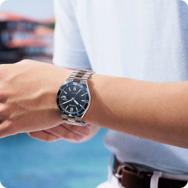Citizen TSUYOSA Shore Automatic Blue Dial NJ0230-59L