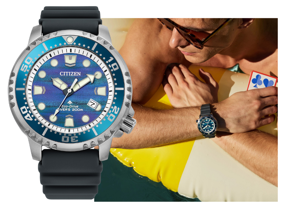 Citizen Promaster Dive Blue Dial BN0167-09W