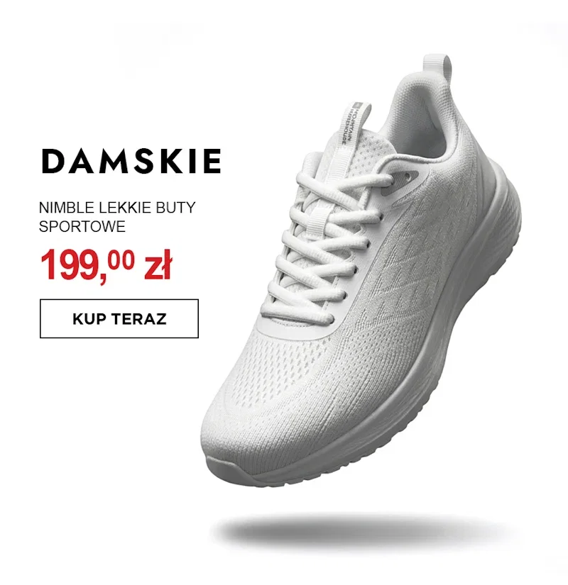 Nimble damskie lekkie buty sportowe