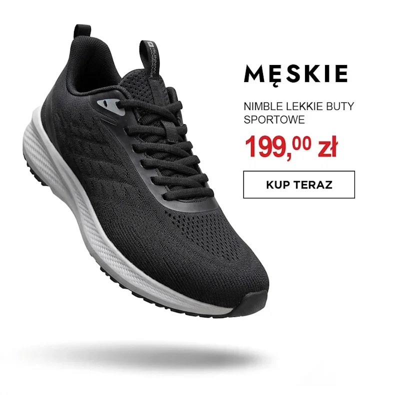 Lekkie buty męskie Nimble do aktywności fizycznej