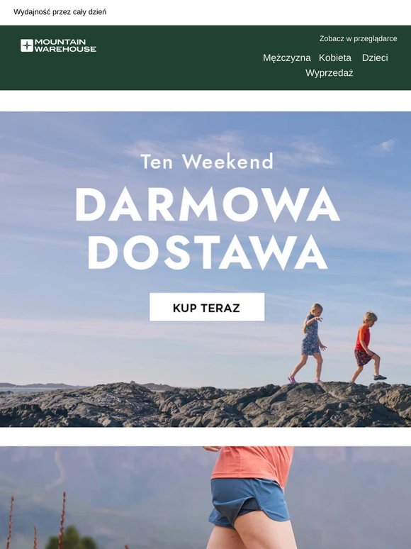 Darmowa Dostawa W Ten Weekend 🚚