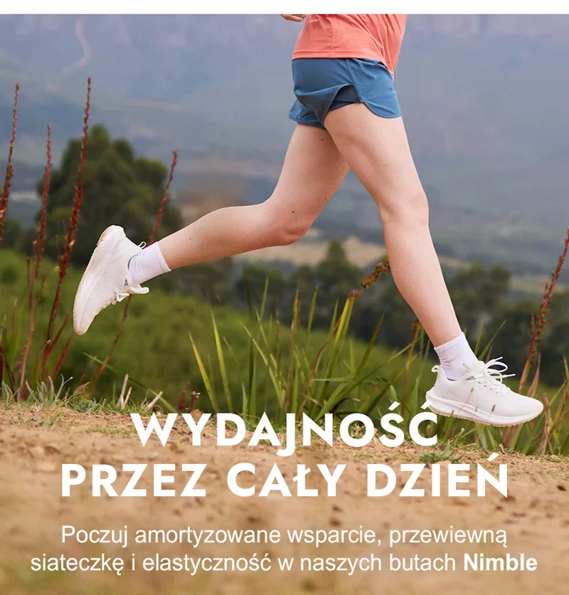 Nimble damskie lekkie buty sportowe