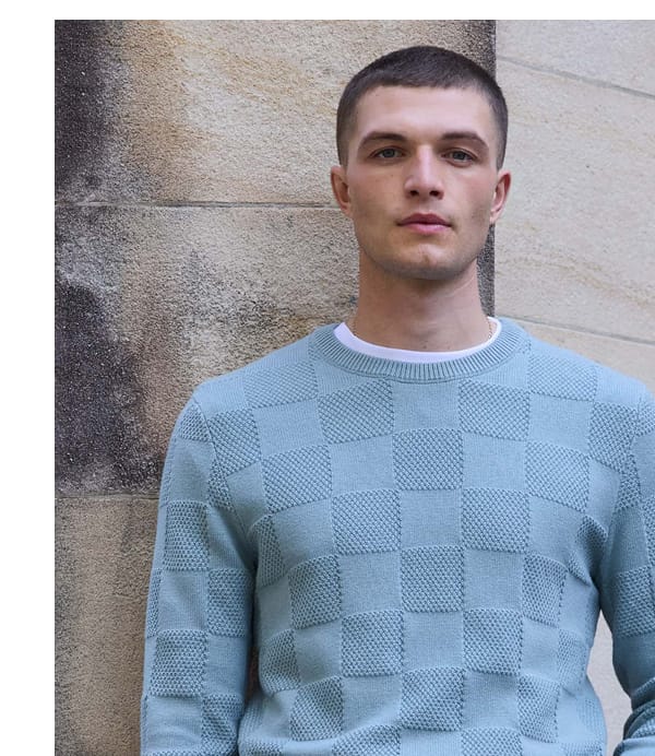 Hamilton Crew Neck Knit Jumper