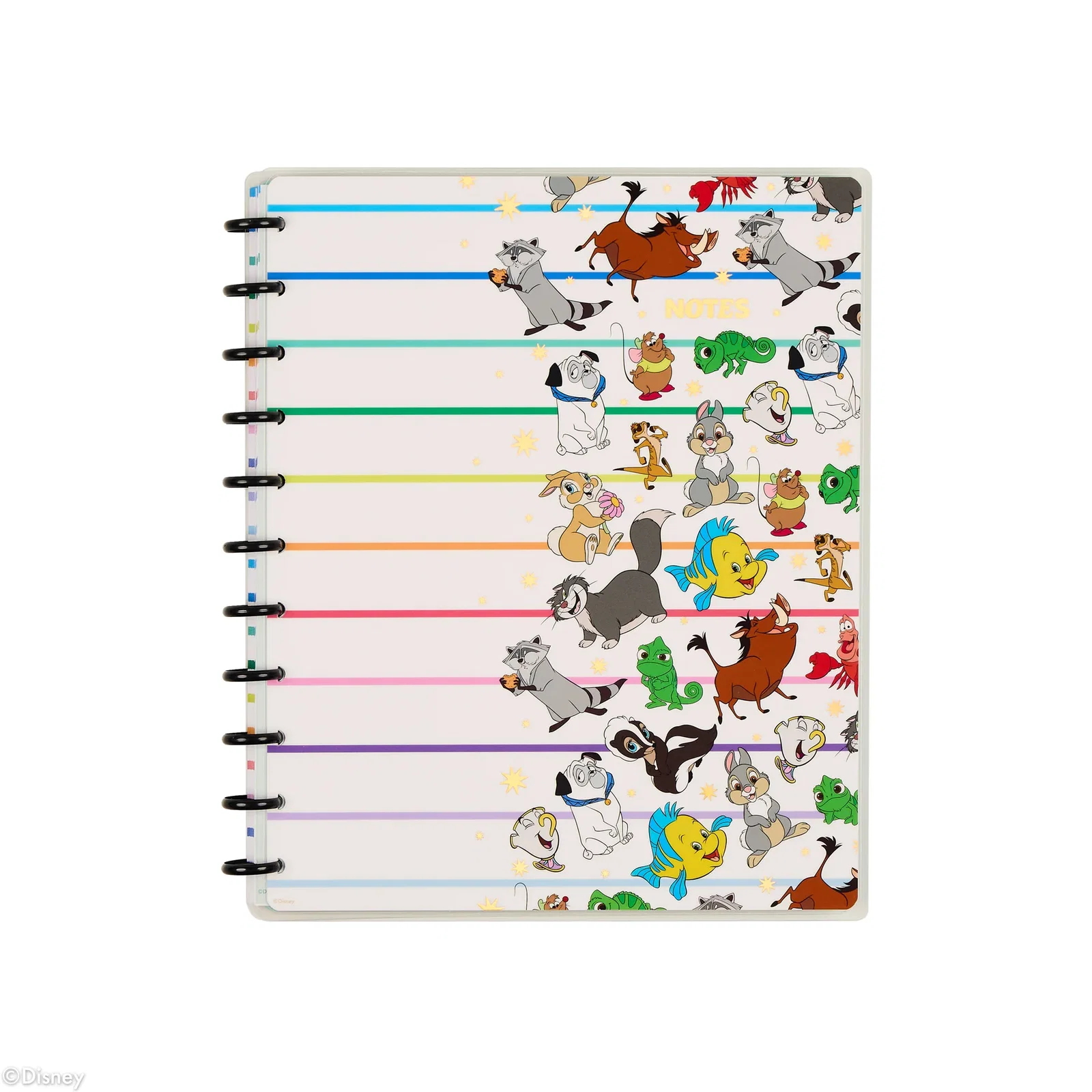 Image of Disney Best Pals - Dotted Lined Big Notebook - 60 Sheets