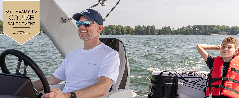Get ready to Cruise Sales Event with Bennington