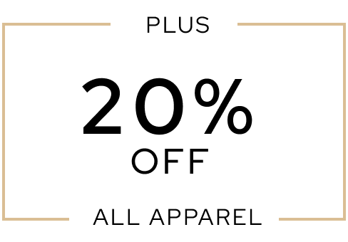 Plus 20% off All Apparel