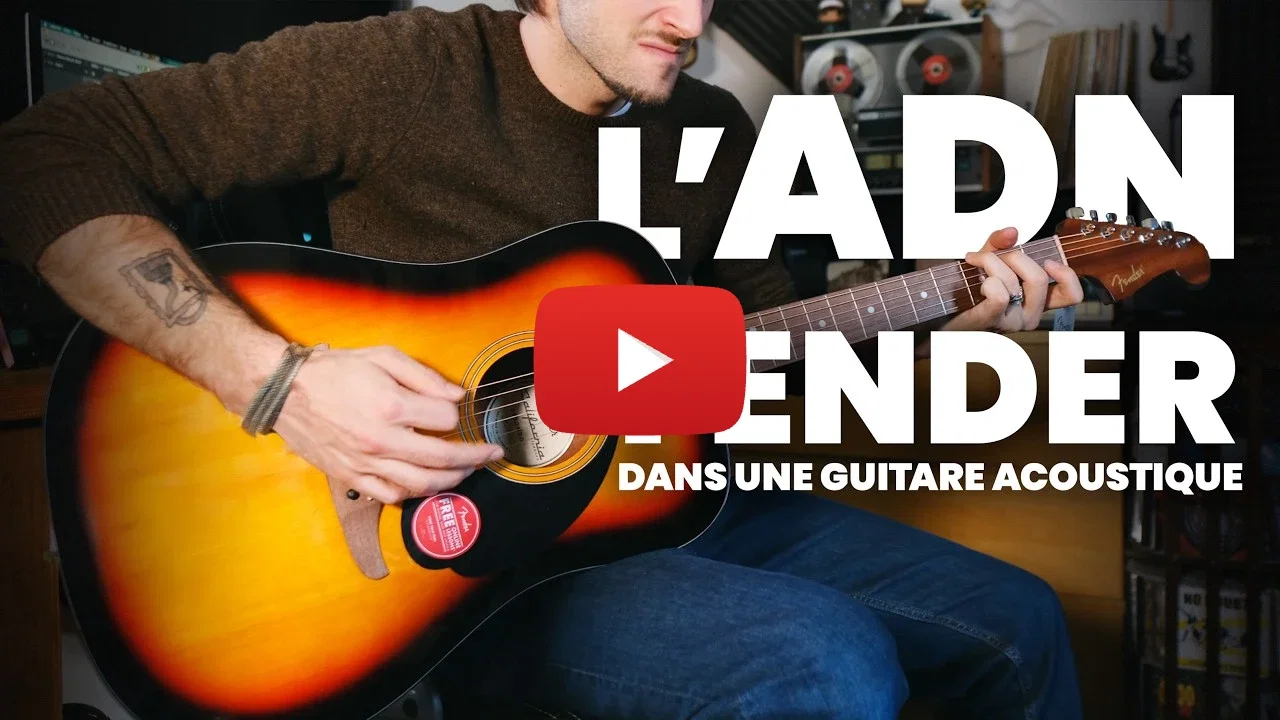 Fender California Redondo - Acoustique GADGET ou GENIE ?