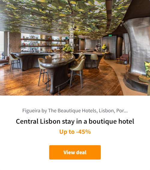Central Lisbon stay in a boutique hotel