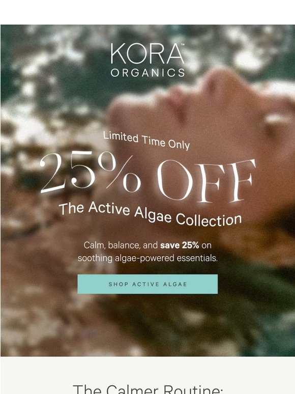 25% Off Active Algae 🌱