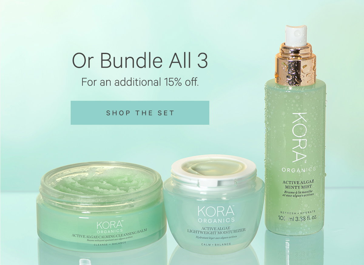 Shop an additional 25% Off the Active Algae Essentials