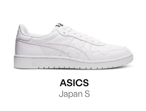 ASICS Men's Japan S Sneakers in True White