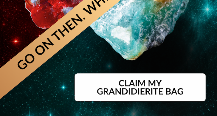 CLAIM MY GRANDIDIERITE BAG