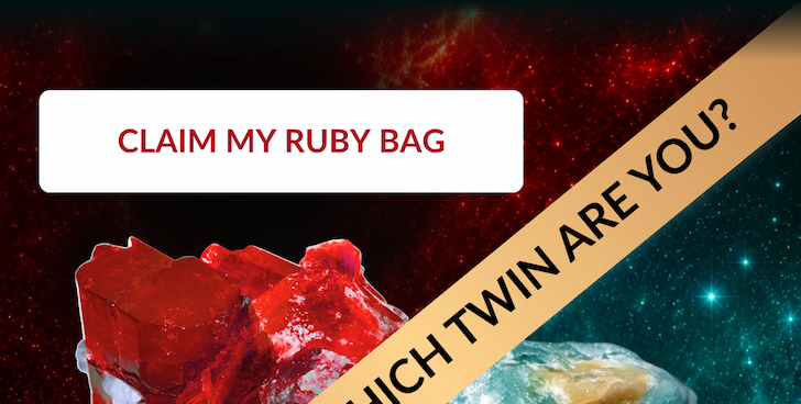 CLAIM MY RUBY BAG 