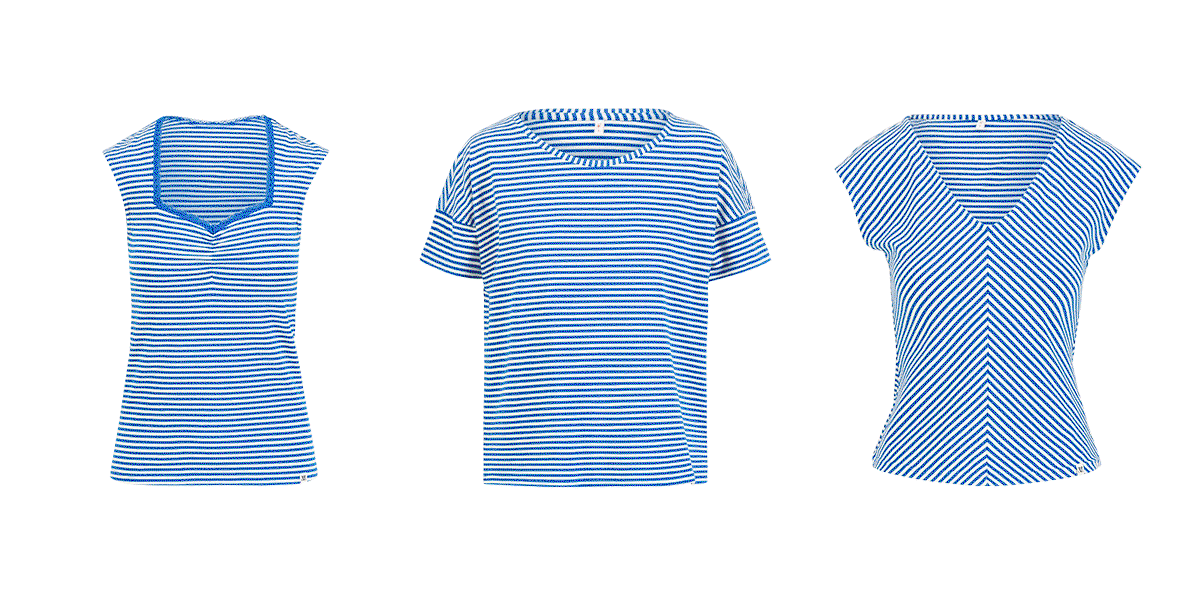 blue viva el sol! stripe