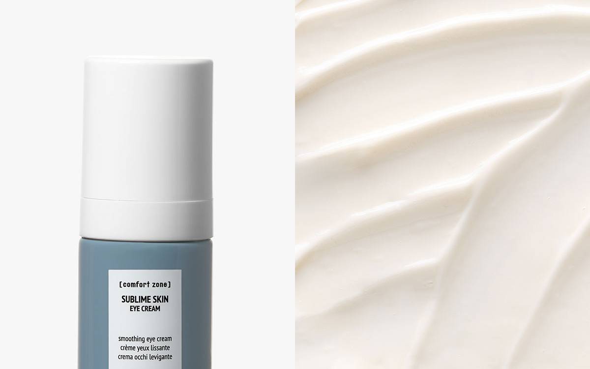 Sublime Skin Eye Cream and texture shot