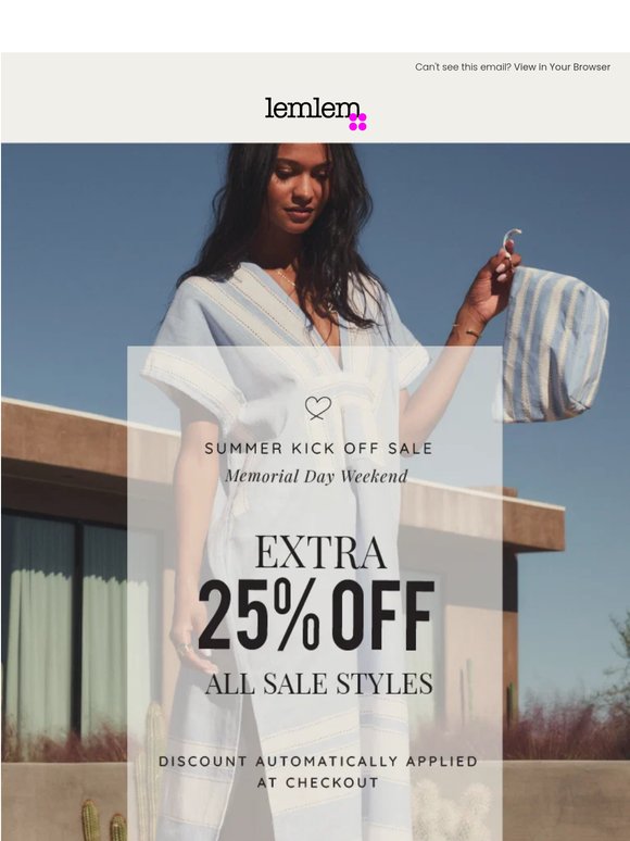 Our First Sale of the Year is On 🌟