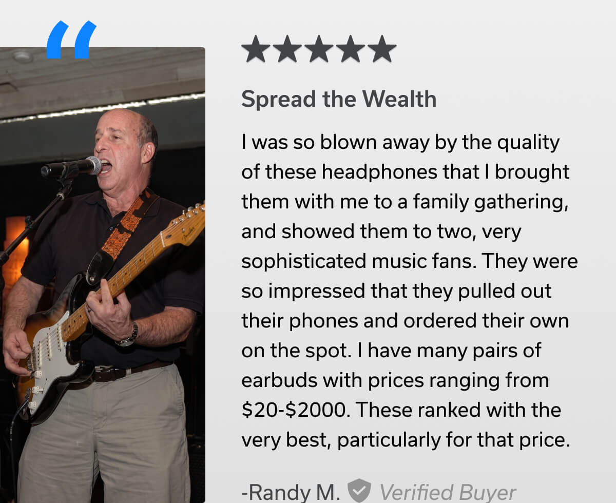 Spread the Wealth - Randy M. Verified Buyer