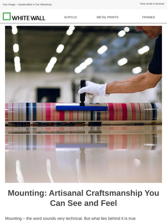 Mounting: Gallery-Quality Protection