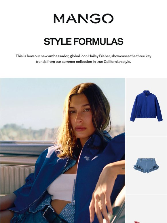 Wear the latest trend like Hailey Bieber