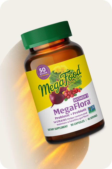 MegaFlora Women's Probiotic + Prebiotic 