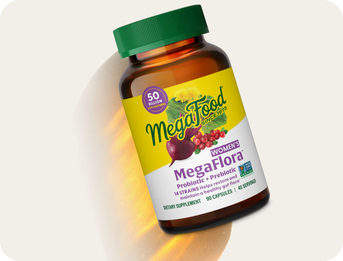 MegaFlora Women's Probiotic + Prebiotic 