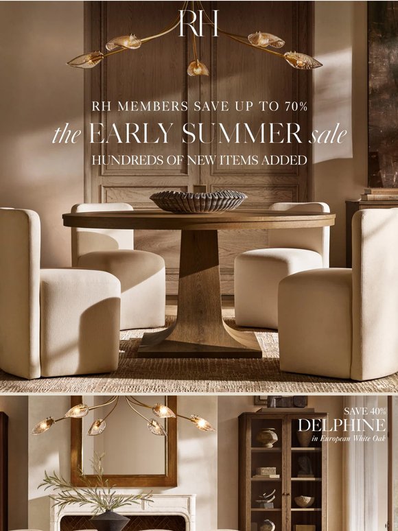 Hundreds of New Items Added. Save Up to 70%.