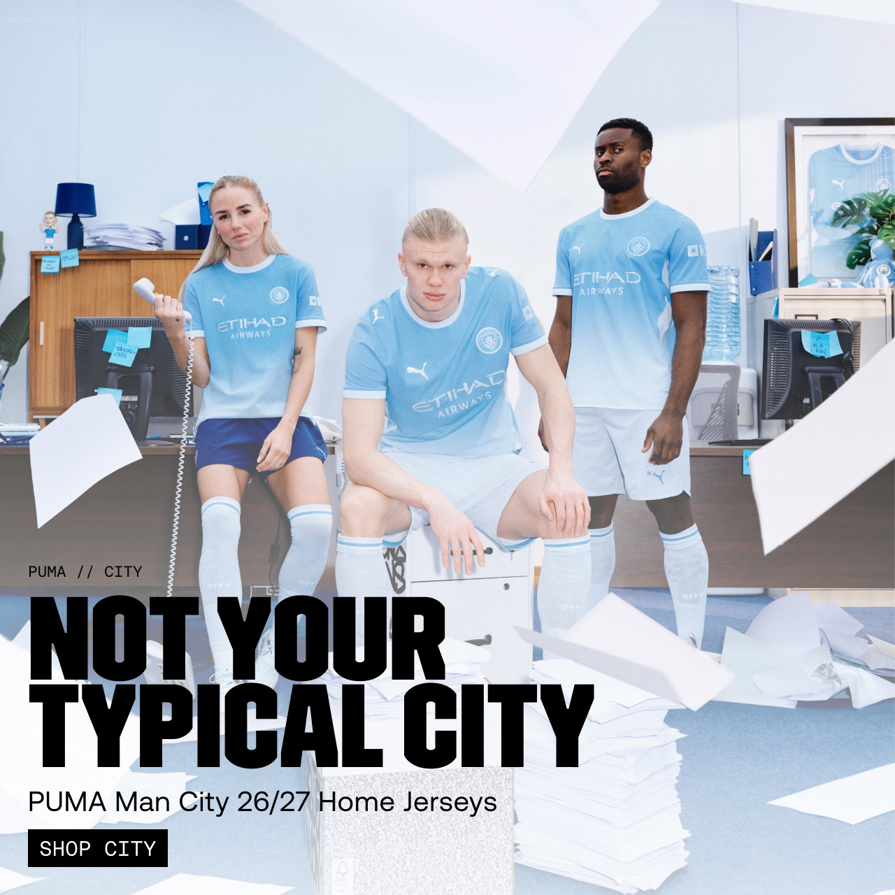 Shop PUMA Man City 26/27 Home Jerseys