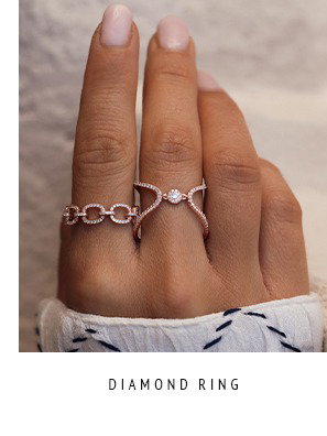 Diamond Ring - roségold 