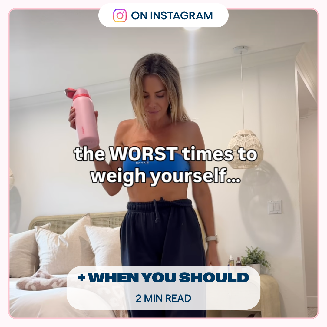when to weigh yourself