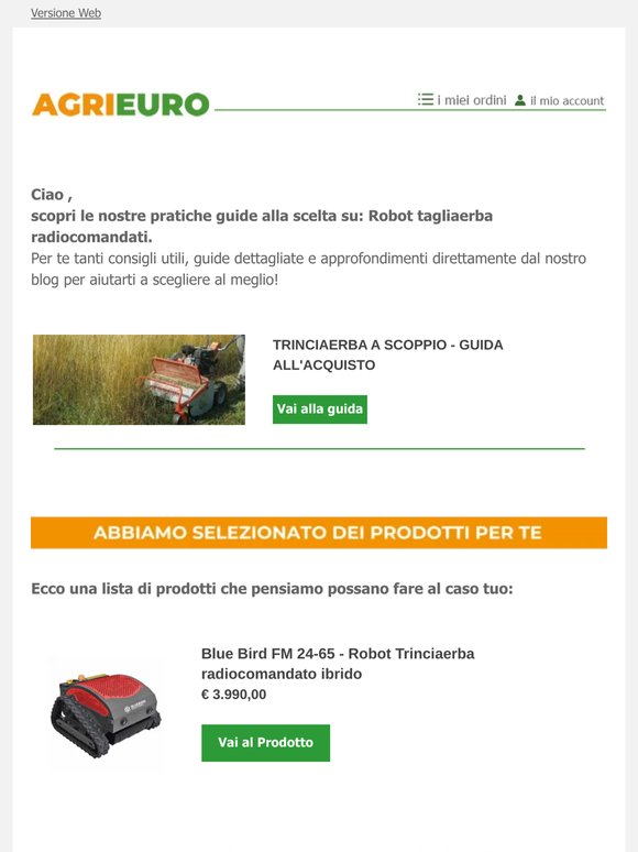 Robot tagliaerba radiocomandati... Abbiamo dei consigli per te!