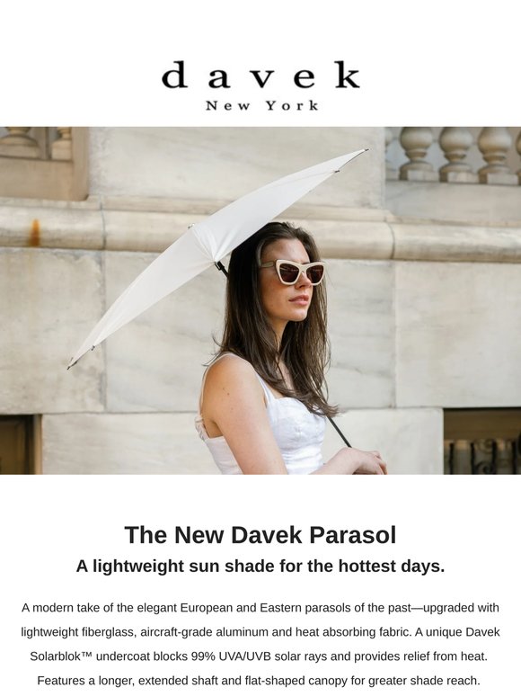 The Davek Parasol☀️