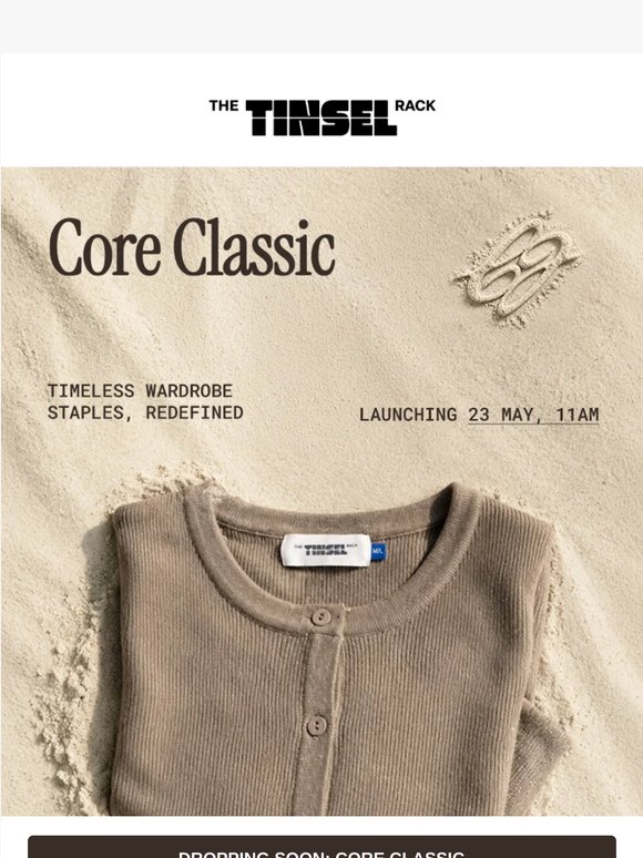 An exclusive first look at our upcoming Core Classic collection 🤫
