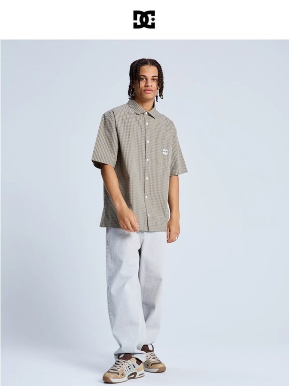 DC spring shirts: made for easy layering.