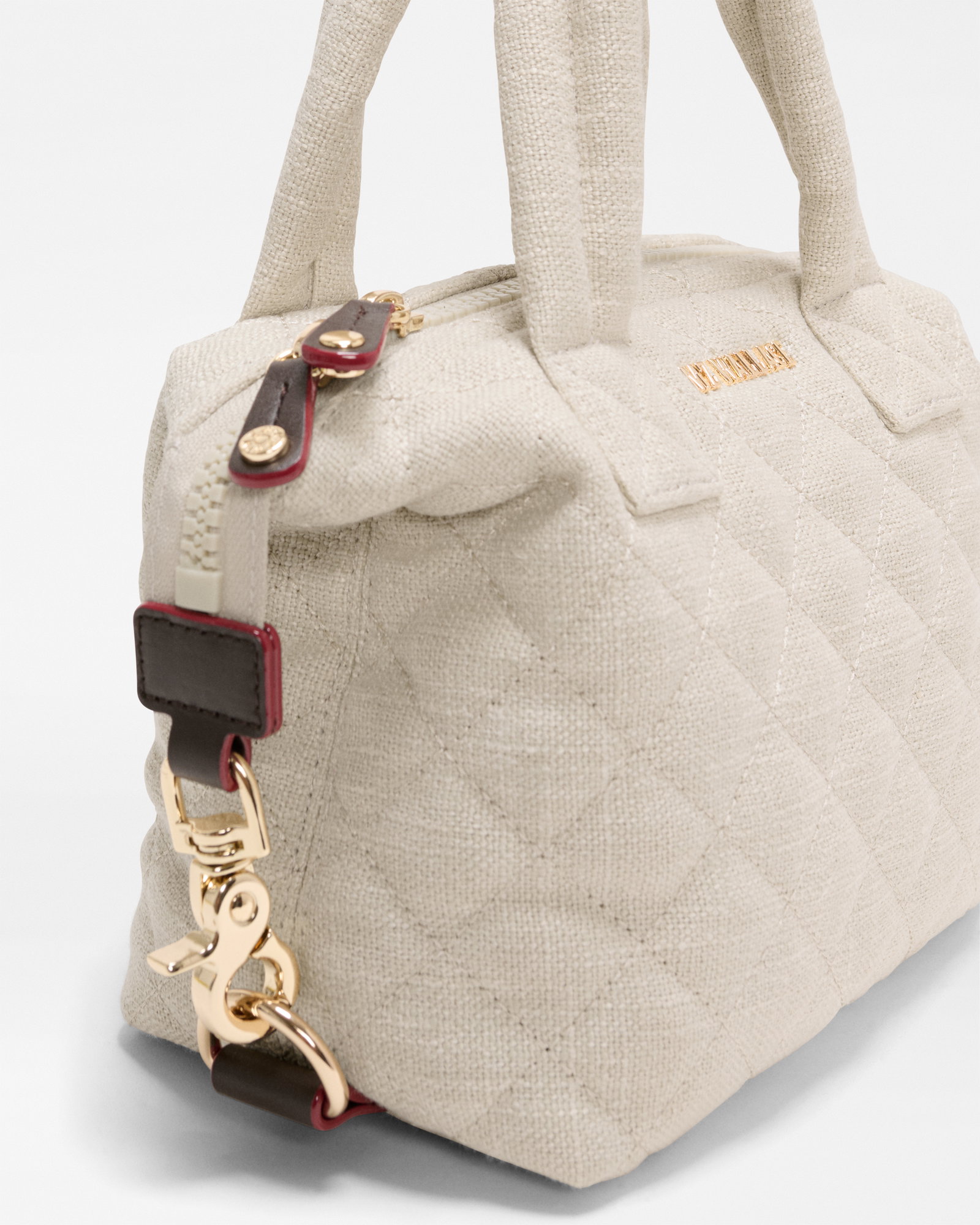 Sandy Linen Micro Sutton bag