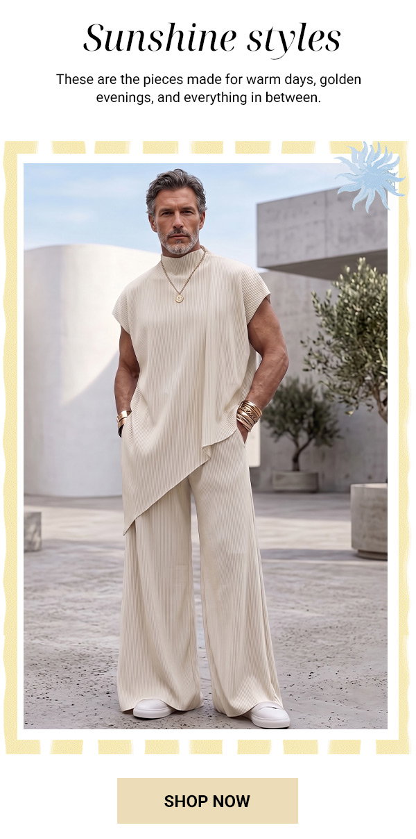 minimalism-pit-stripe-sleeveless-matching-set