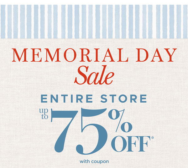 Memorial Day Sale