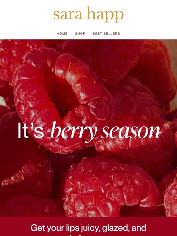 It's berry season 🍓🍒