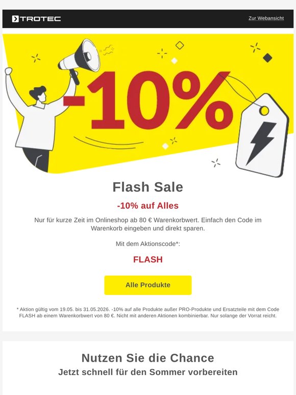 💥 -10% auf Alles