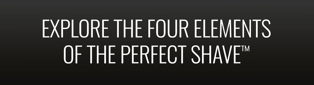Explore the four elements of the perfect shave.