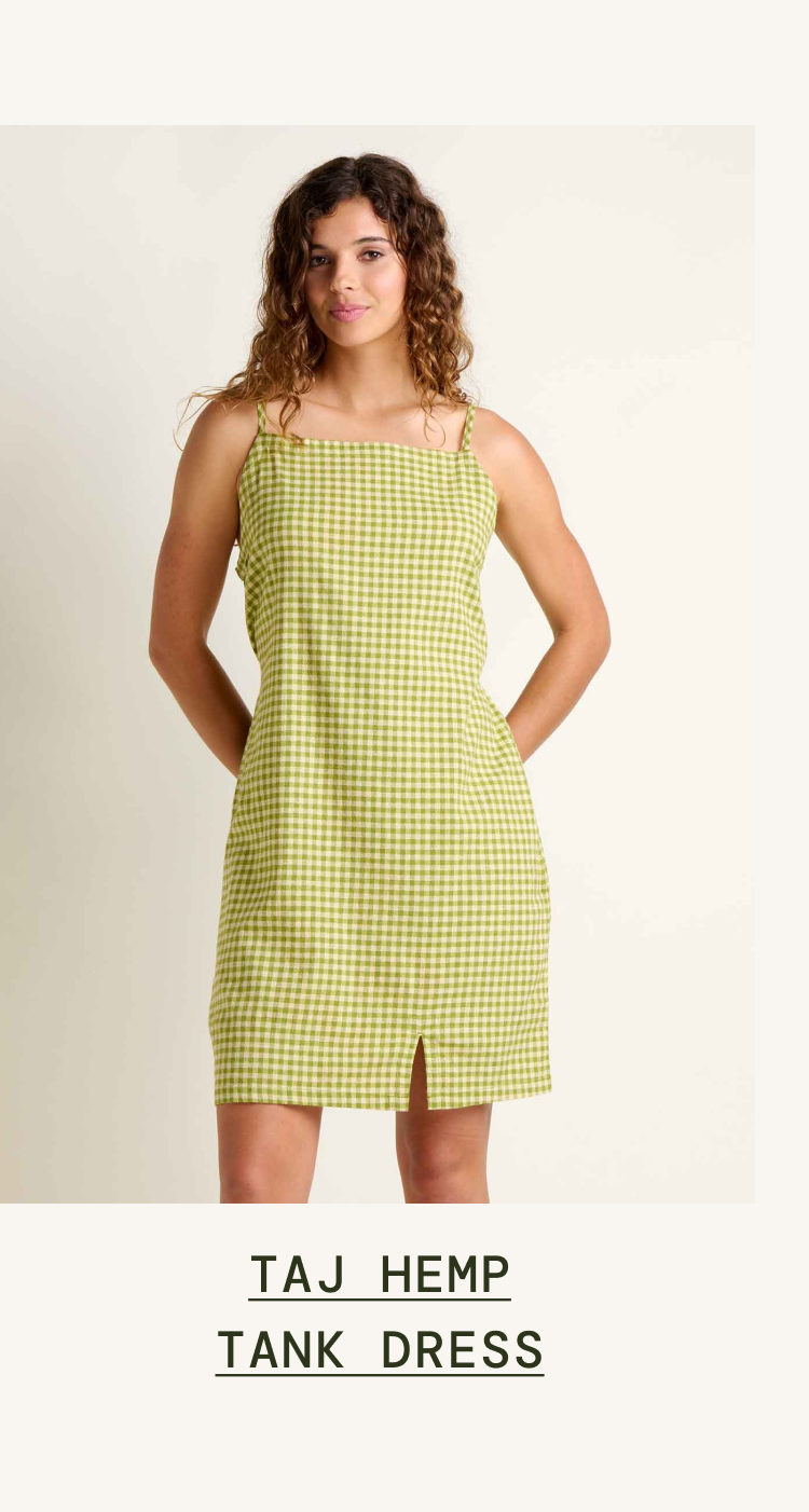 Taj Hemp Tank Dress