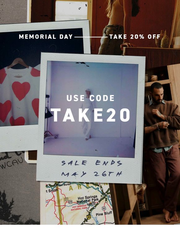 our memorial day sale ☀️